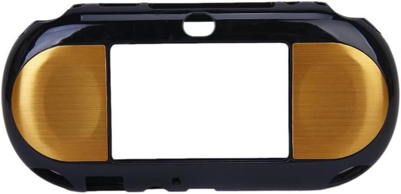 OSTENT Colorful Aluminum Metal Skin Protective Cover Case for Sony PS Vita PSV PCH-2000 - Color Gold - Image 2