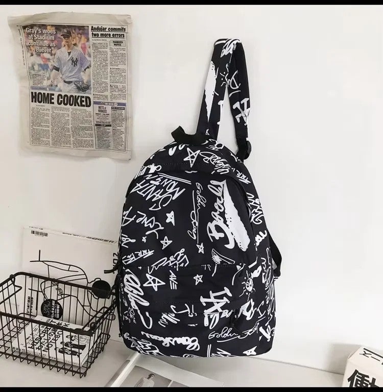 Bluejw Large Capacity Casual Backpack With Printing Oxford Fabric Bag Suitable for Student - Image 5