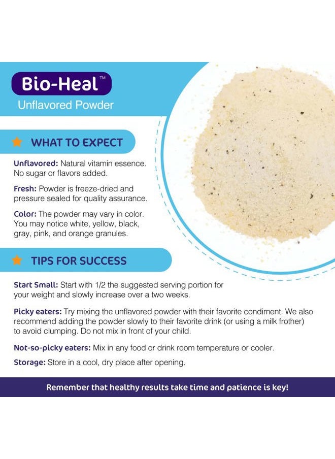 ALL STAR - 5-in-1 Bio-Heal® Probiotic for Kid, Men & Women (Powder) - Best Supplement for Brain Function, Gut Health & Constipation - Shelf Stable & Fortified with Vitamins, Minerals & Prebiotics - Image 1