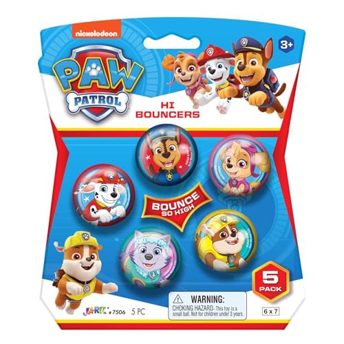 Ja-Ru JARU Bouncy Superballs Super Hi Bounce 12 1 Pack of 5 Balls Fidget Balls Small Toys for Kids Prize Premium Giveaways Gift Birthday Supplies Party Favors for Boys Girls 75061 - Image 1