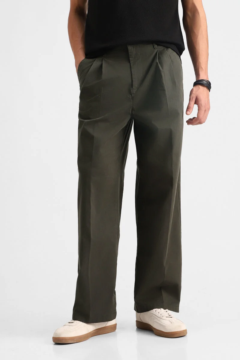 SNITCH Baggy Stretch Trousers