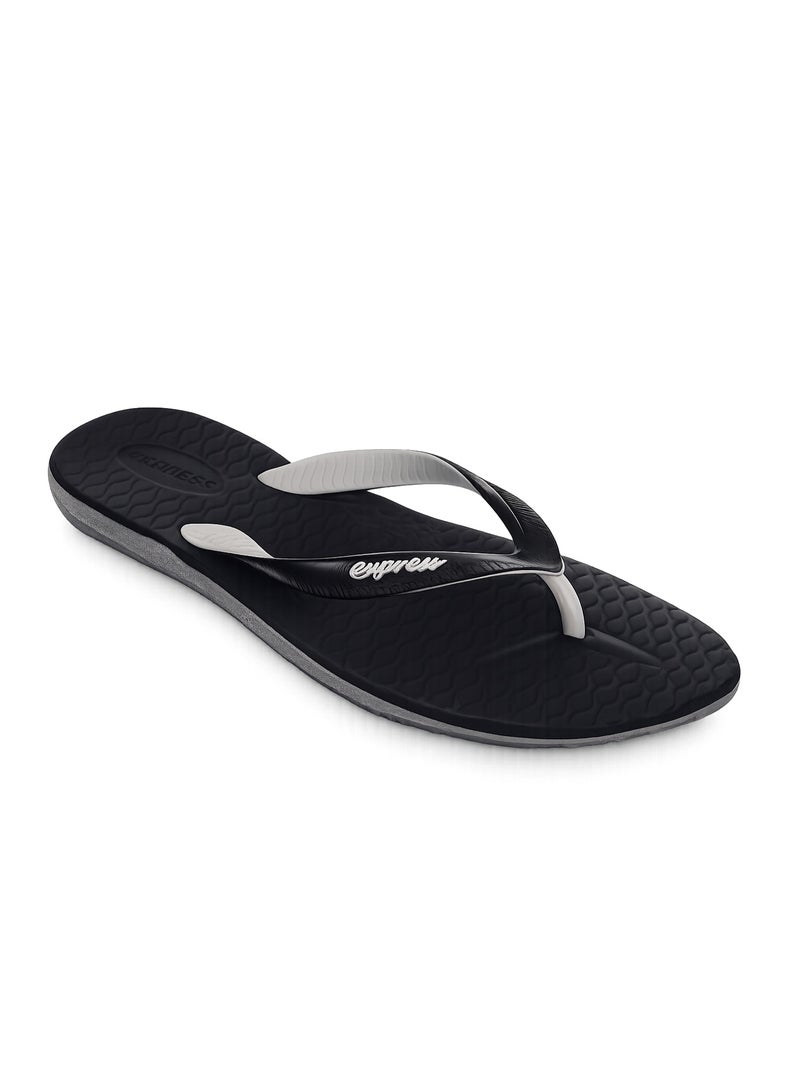 EXPRESS Wave Slipper - Black × white - Image 3