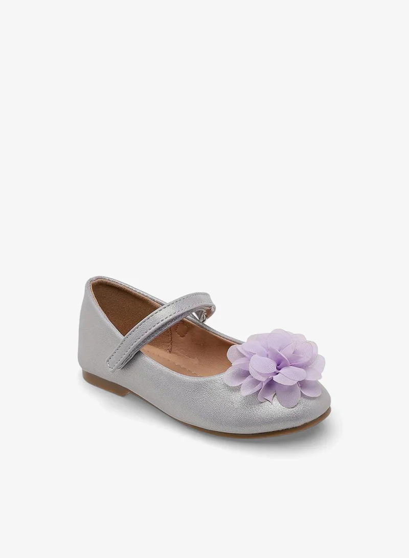 Flora Bella By Shoexpress Flora Bella Girls Floral Embellished Mary Jane Shoes