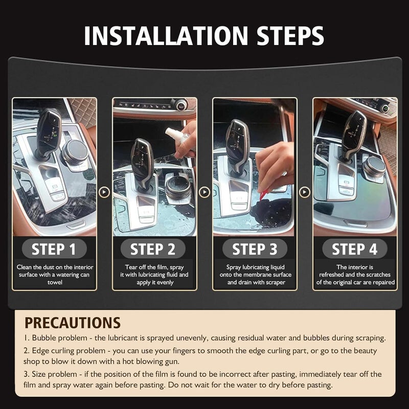 SUPERFAB شريط حماية ملصق شفاف SUPERFAB™ لفيلم الطباعة للسيارات - Image 5