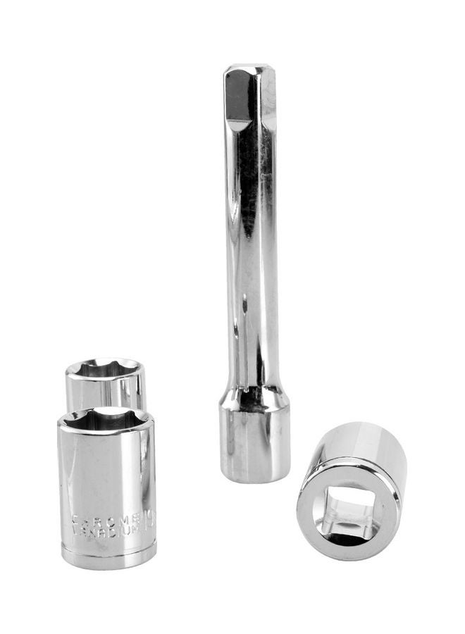 Loquat 5-Piece Adjustable Tire Torque Wrench Set Silver 49x7x8cm - Image 4