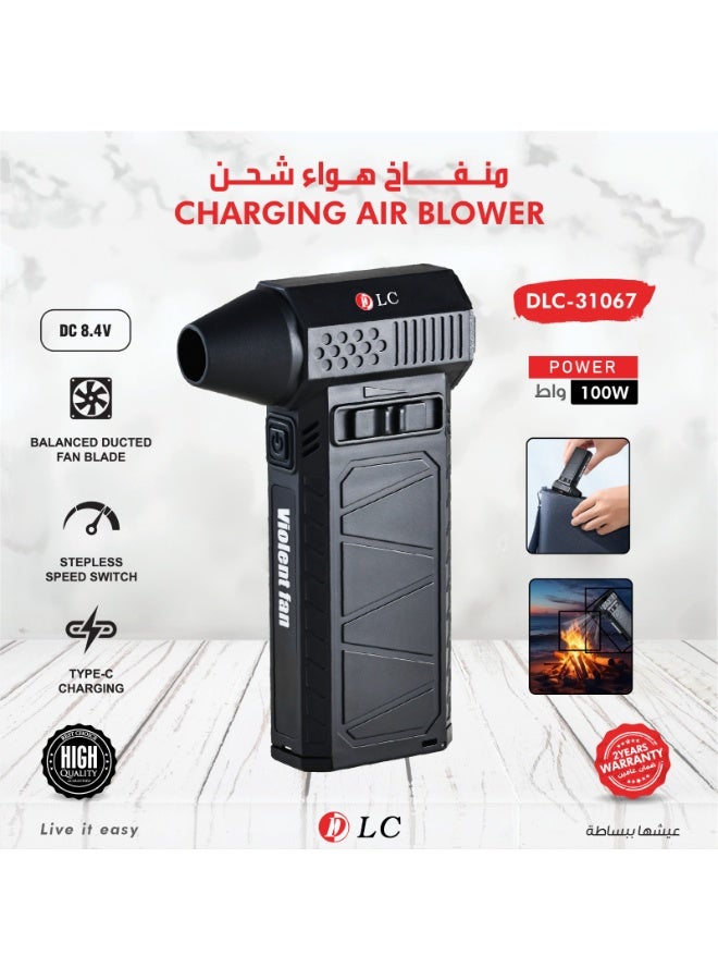 DLC Professional 2-in-1 Charging Air Blower & Electric Duster | Stepless Speed Control - Image 1