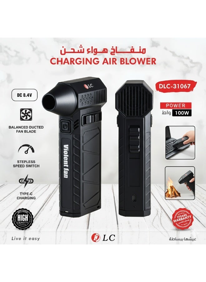 DLC Professional 2-in-1 Charging Air Blower & Electric Duster | Stepless Speed Control - Image 3