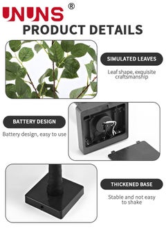 UNUNS LED Bonsai Tree Lights,30LED Lighted Tabletop Tree Lights,USB Plug in Bonsai Tree For Wedding Home Decoration  - Image 3