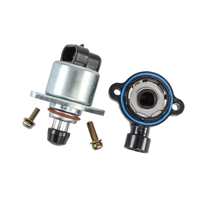 NATAFOX A-Redline Idle Air Control Motor & Throttle Position Sensor for 2000-2002 GM LS1 Throttle Body - Image 2