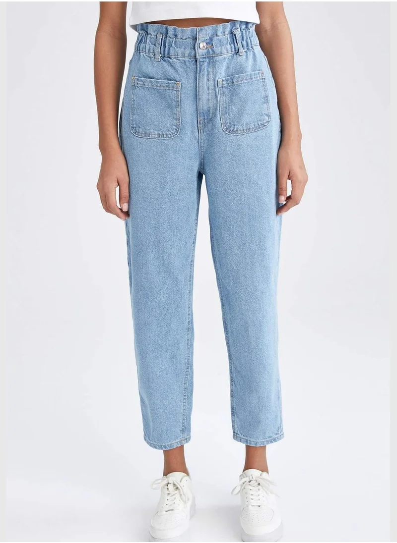 DeFacto Paperbag Fit High Waisted Jeans