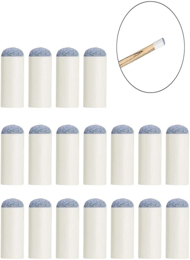BLUECELL 20pcs Replacements Slip-On Pool Billiard Cue Tips,13mm - Image 3