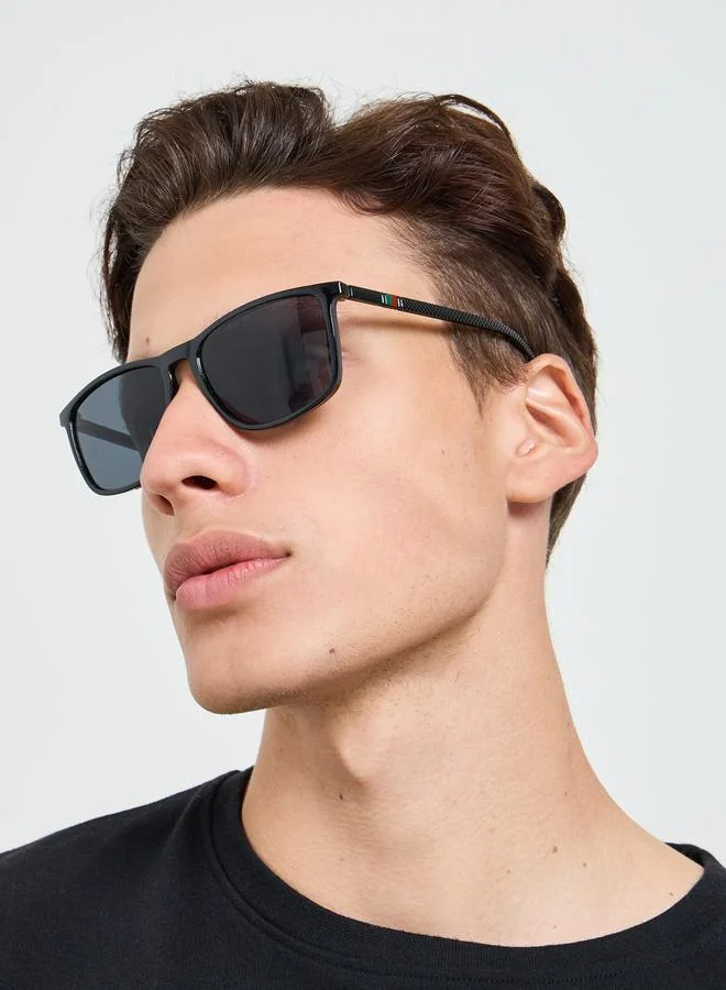 Styli Solid Wayfarer Sunglasses