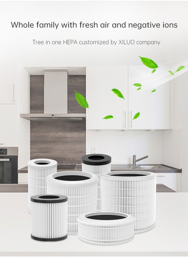Joshberg - HEPA Replacement Filters Compatible with F007/F008 Air Purifier - Image 1