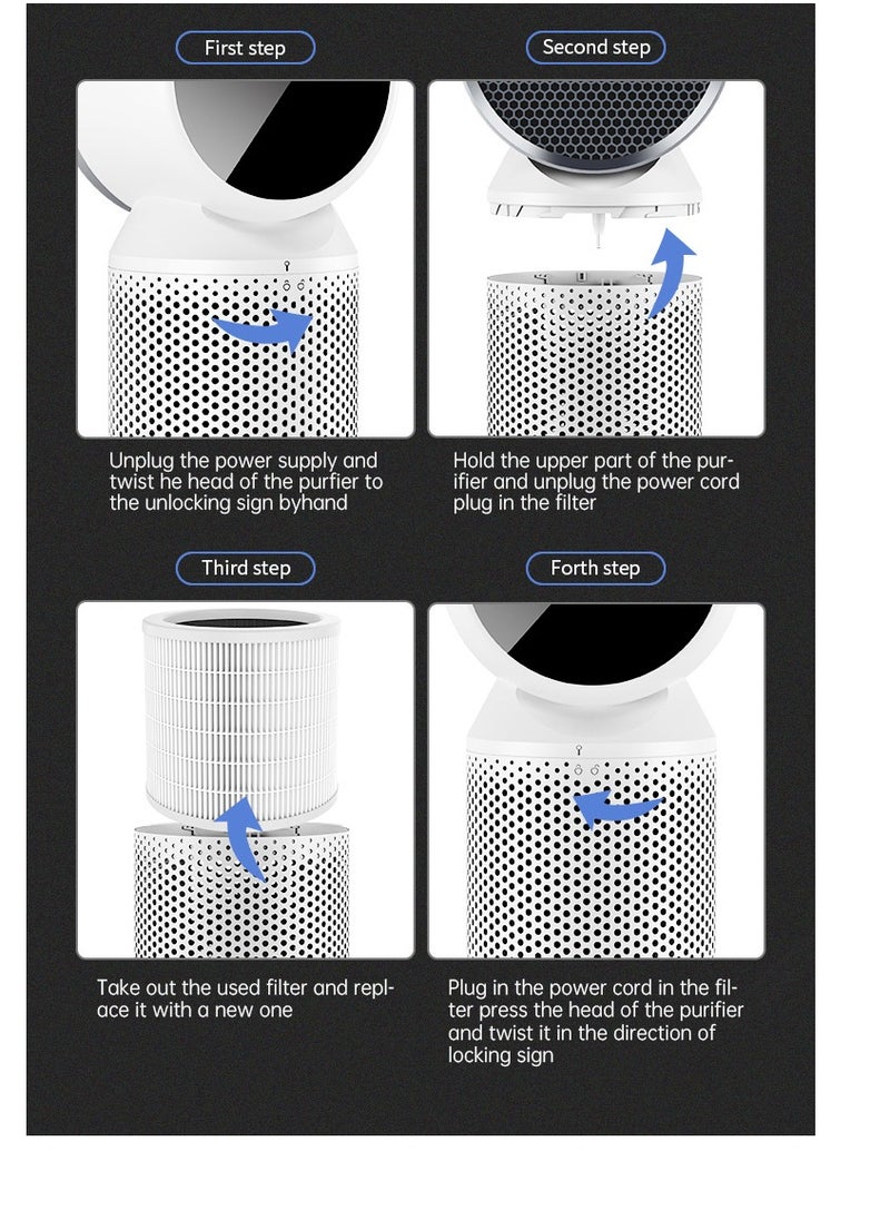 Joshberg - HEPA Replacement Filters Compatible with F007/F008 Air Purifier - Image 1