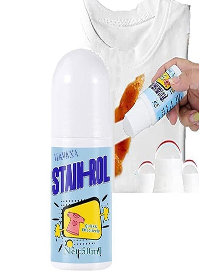 SWAMINE Stain Remover For Clothes Roller-Ball Cleaner White Cotton Clothes Stain Remover Roll Bead Design Instant Stain Remover For Cotton,Linen,Polyester,Blended Fabric,Denim,Down Jacket Etc. - 149 G - Image 1