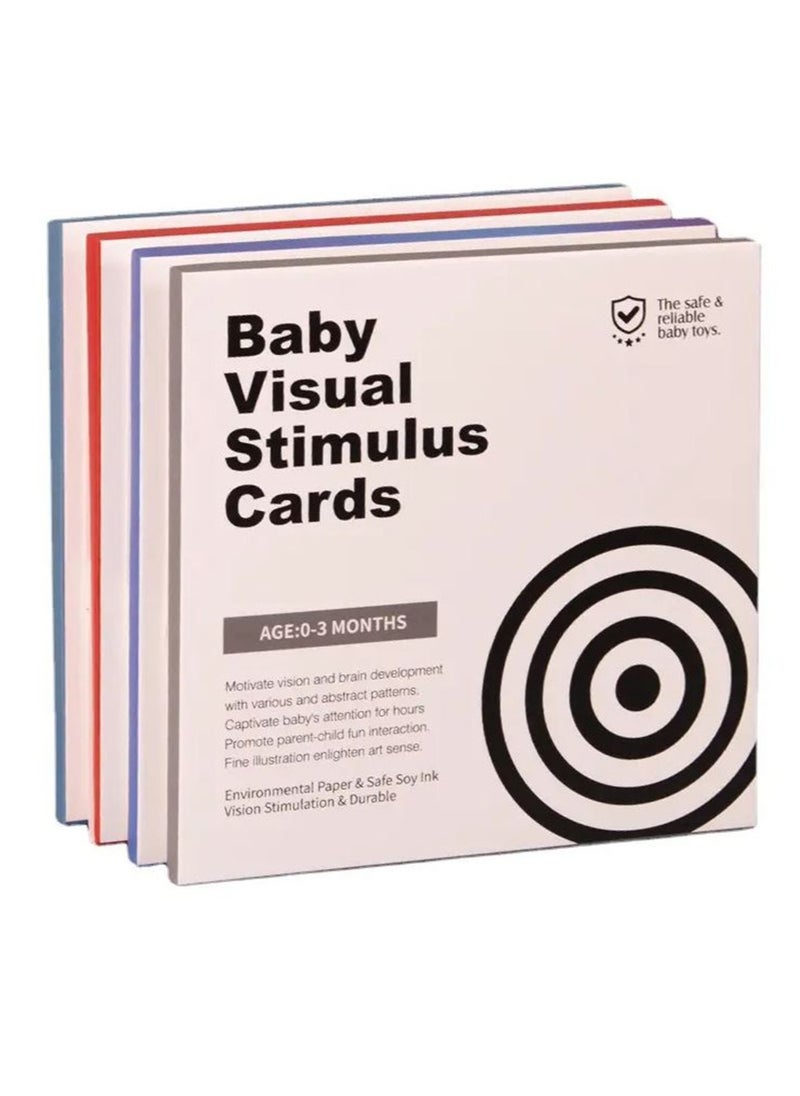 Filly Black And White Card Early Childhood Education Visual Stimulation Color Card Graphic Cognitive Toys  - Image 2