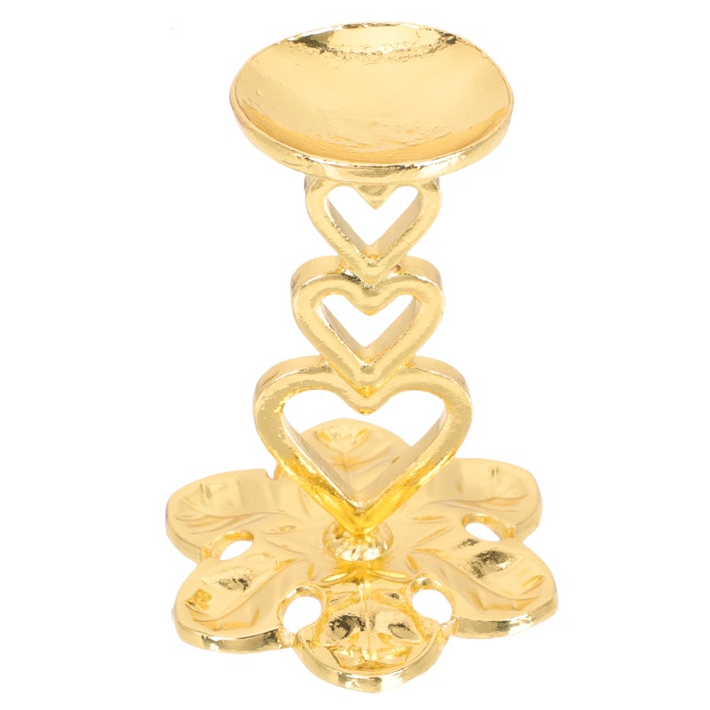 1pc Crystal Petal Base Tabletop Ornament Crystal Accessory - Image 1