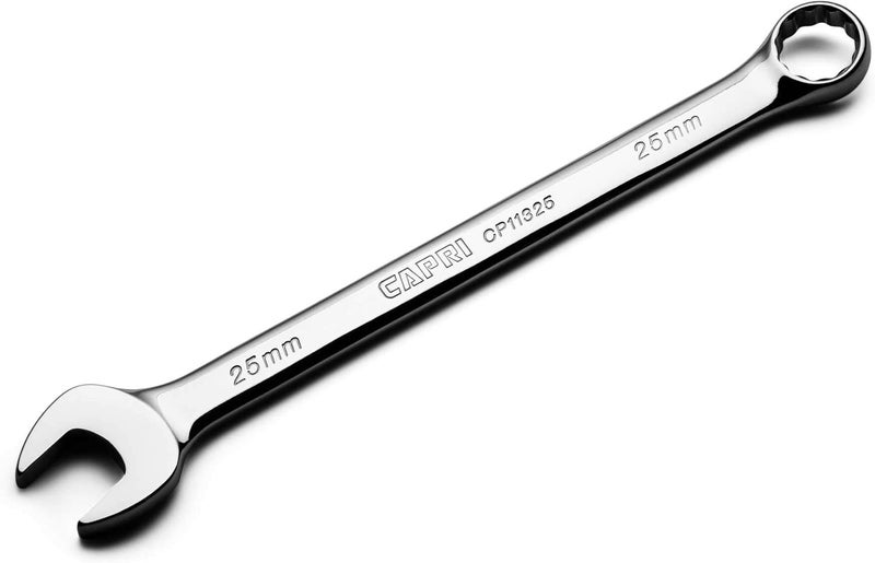Capri Tools SmartKrome Combination Wrench, 12 Point, Metric (25 mm) (CP11325) - Image 1