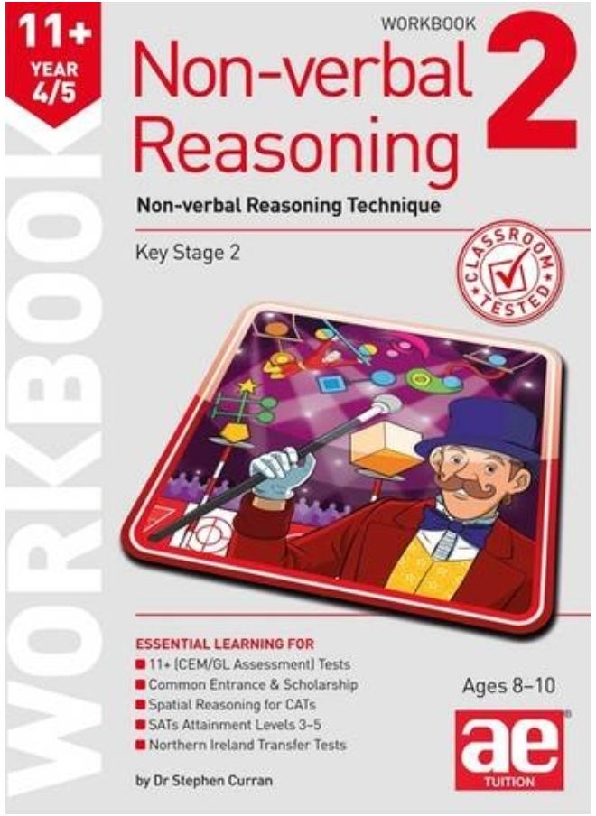 null - 11+ Non-verbal Reasoning Year 4/5 Workbook 2: Non-verbal Reasoning Technique - Image 1