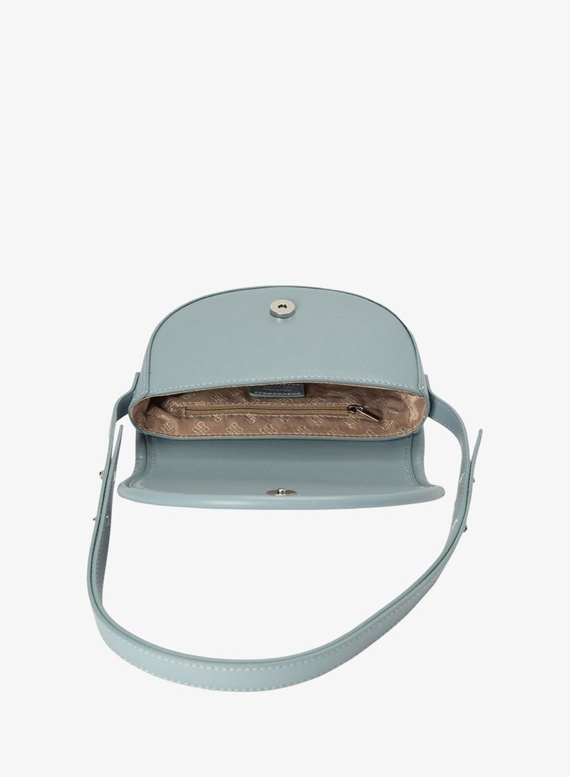 Bata Flap Over Round Shoulder Bag - Image 4