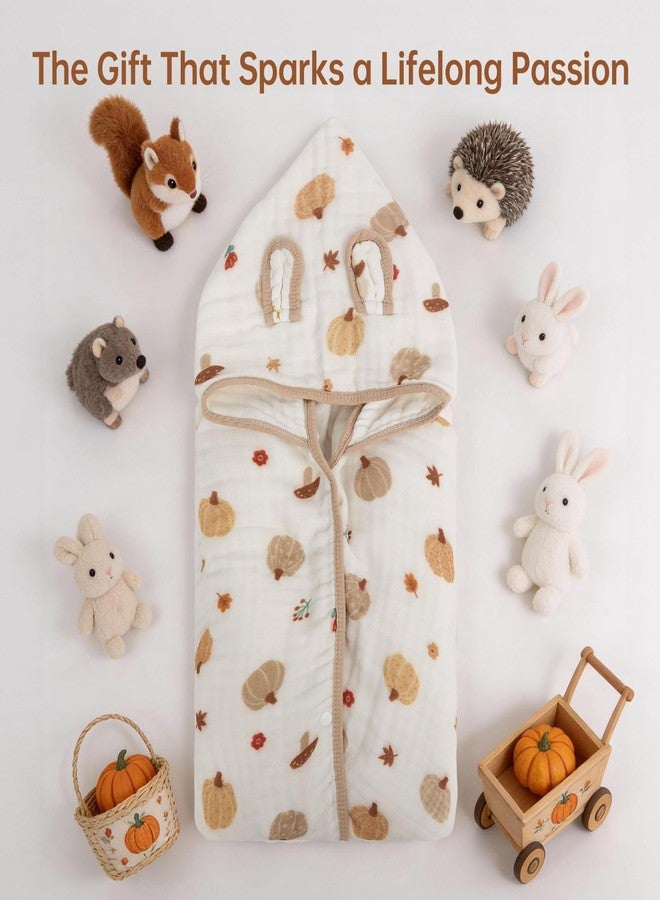 REMASS Super Soft Hooded Baby Towel (27"x55") - Highly Absorbent Hooded Bath Towel for Toddlers, Infants & Kids Ages 0-5 Years, Fairy Tale Harvest - Image 4