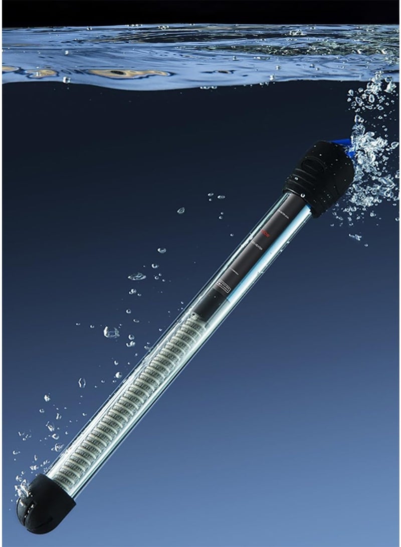 Rubik سخان حوض سمك 300 واط مع غطاء واقي و 2 أكواب شفط، قضيب تسخين قابل للتعديل بدقة عالية للتحكم في درجة الحرارة - Image 3