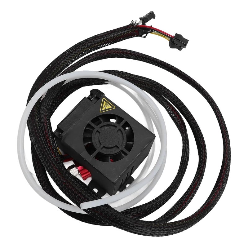Dpofirs Assembled Hotend, All Metal Housing Heat Dissipation Fan Extruder Hot End Kit with Nozzle for Ender 5 Series - Image 2