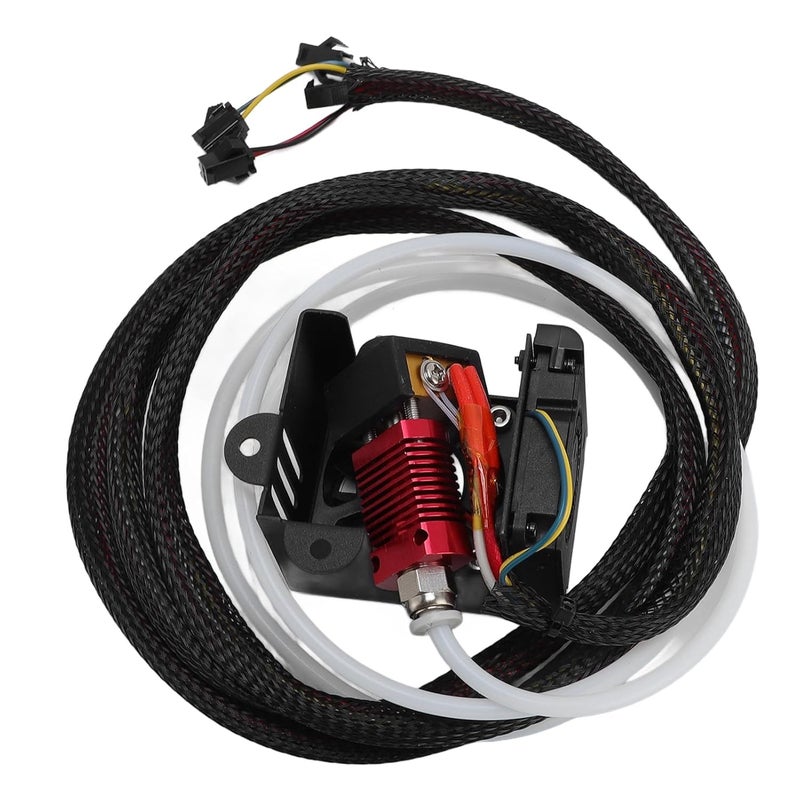 Dpofirs Assembled Hotend, All Metal Housing Heat Dissipation Fan Extruder Hot End Kit with Nozzle for Ender 5 Series - Image 3