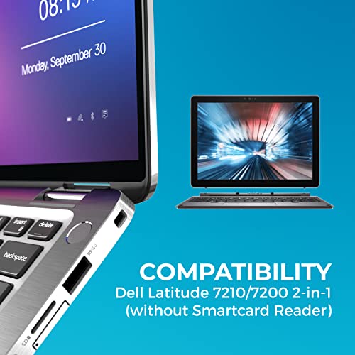 Gumdrop Cases Gumdrop DropTech Laptop Case Fits Dell Latitude 12" 7200/7210 2-in-1 (Without Smart Card Reader) for Office, Travel, Business and Professionals, Rugged Bumpers for Reliable Device Protection – Black - Image 2