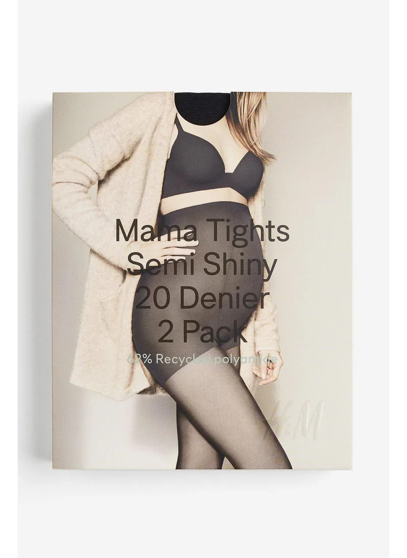 اتش اند ام MAMA 2-pack tights