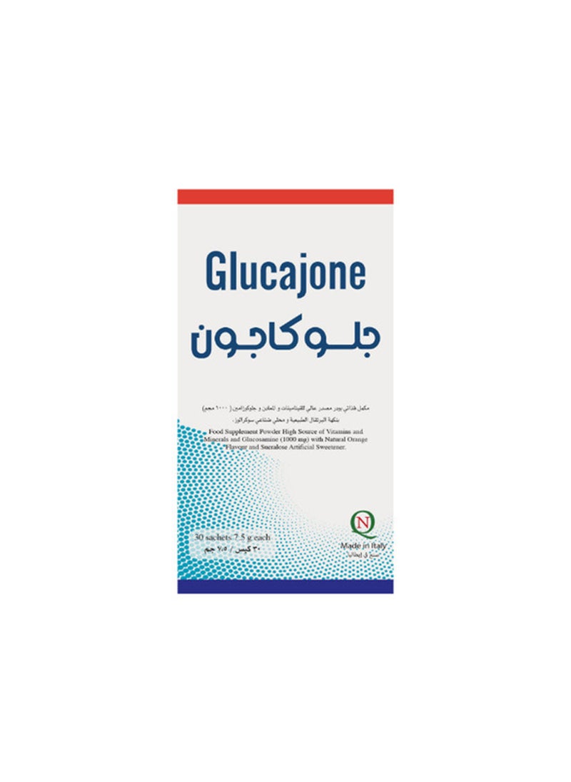 Noor AlQmar Glucajone Powder Of Vitamins And Minerals To Support Joint & Muscle Health - 30 Sachets  - Image 1