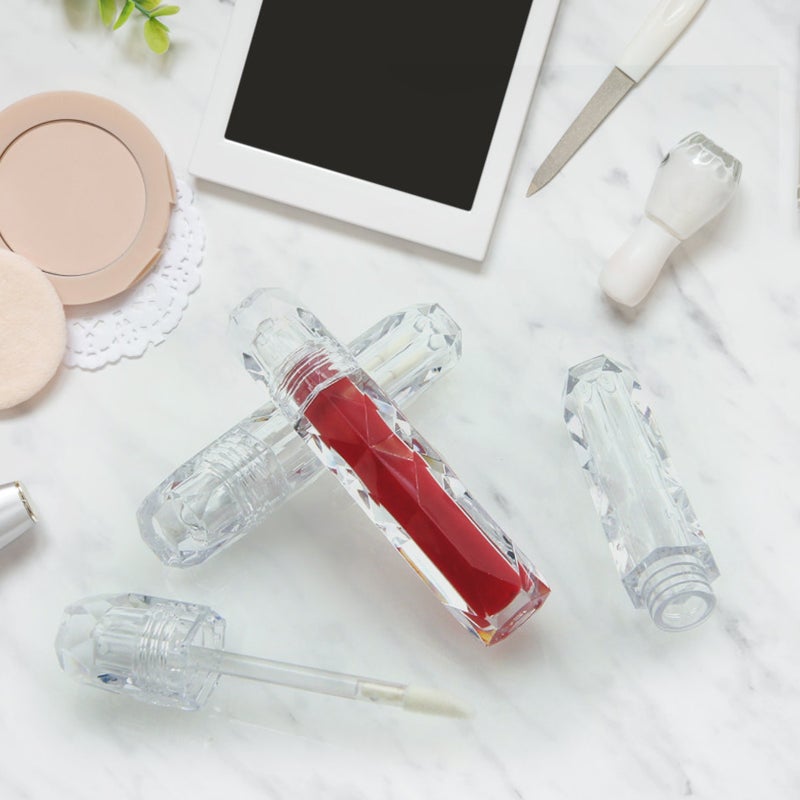 6Pcs Lip Gloss Holder Transparent Lip Gloss Tube Lip Gloss Containers Lip Gloss Bottles - Image 1