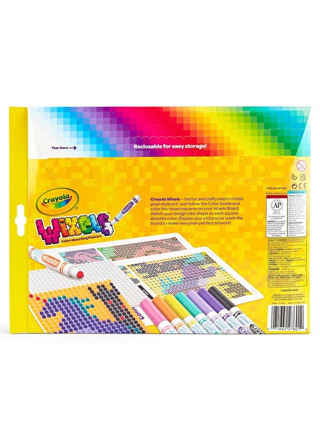 Crayola Wixels Unicorn Activity Kit, Pixel Art Coloring Set, Animal Coloring, Arts & Crafts, Gift for Kids, Ages 6, 7, 8 - Image 5
