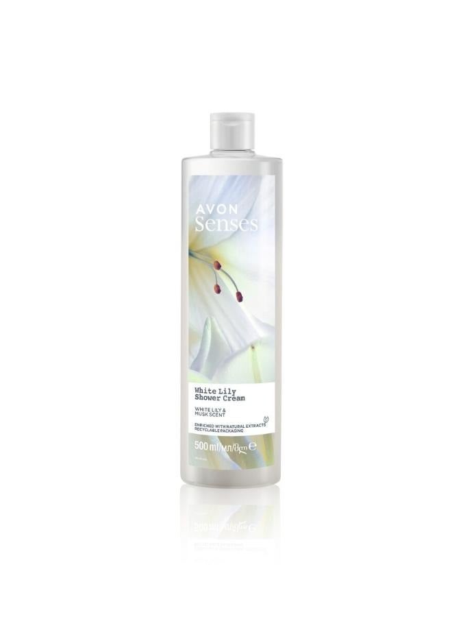 Avon Senses White Lily Shower Gel 500ml