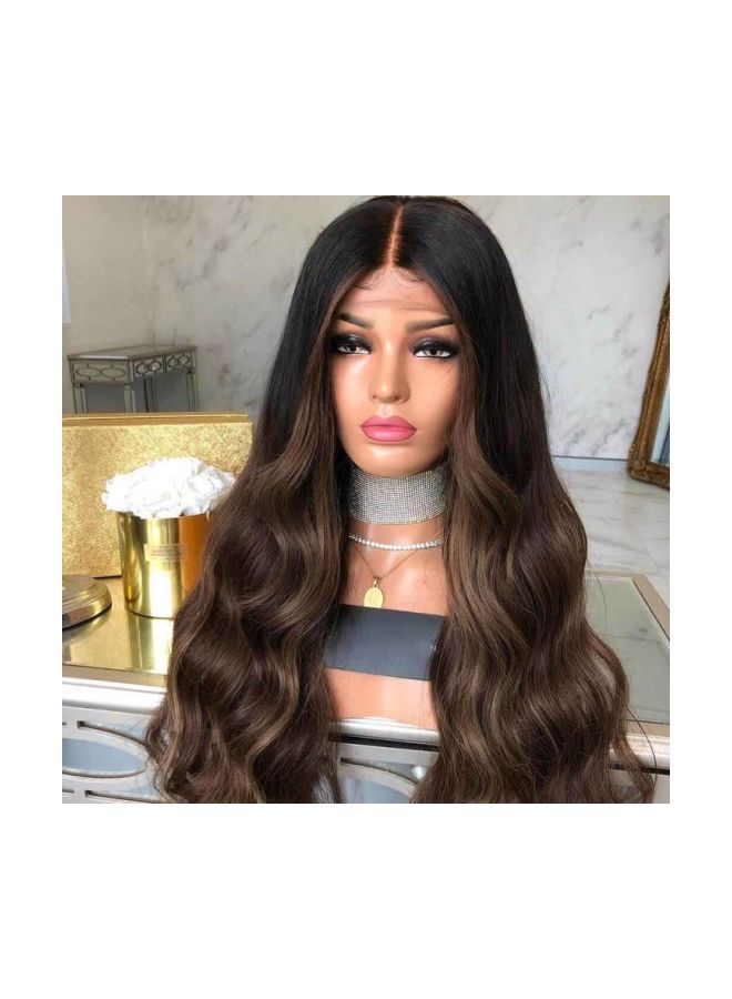 نيبمينينت وصلة شعر مستعار مجعدة طويلة بني - Image 2