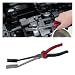 KITUREK Car Spark Plug Wire Removal Pliers Tool 11 Inch High Voltage Cylinder Cable Removal Clamp Tool Auto Sleeve Spark Plug Boot Removal Tool for Most Confined Areas Sleeve - Image 2