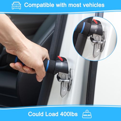 EVEME 2 Pack Car Door Handle for Elderly Car Handle Assist Support Multifunction Door Latch for Seniors and Handicapped - Image 4