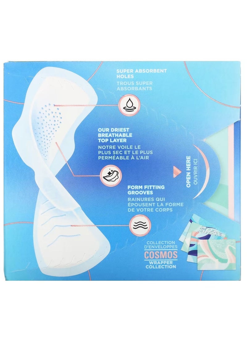 Always Infinity Flex Foam with Wings Size 1 Regular Flow Unscented 18 Pads - Image 2