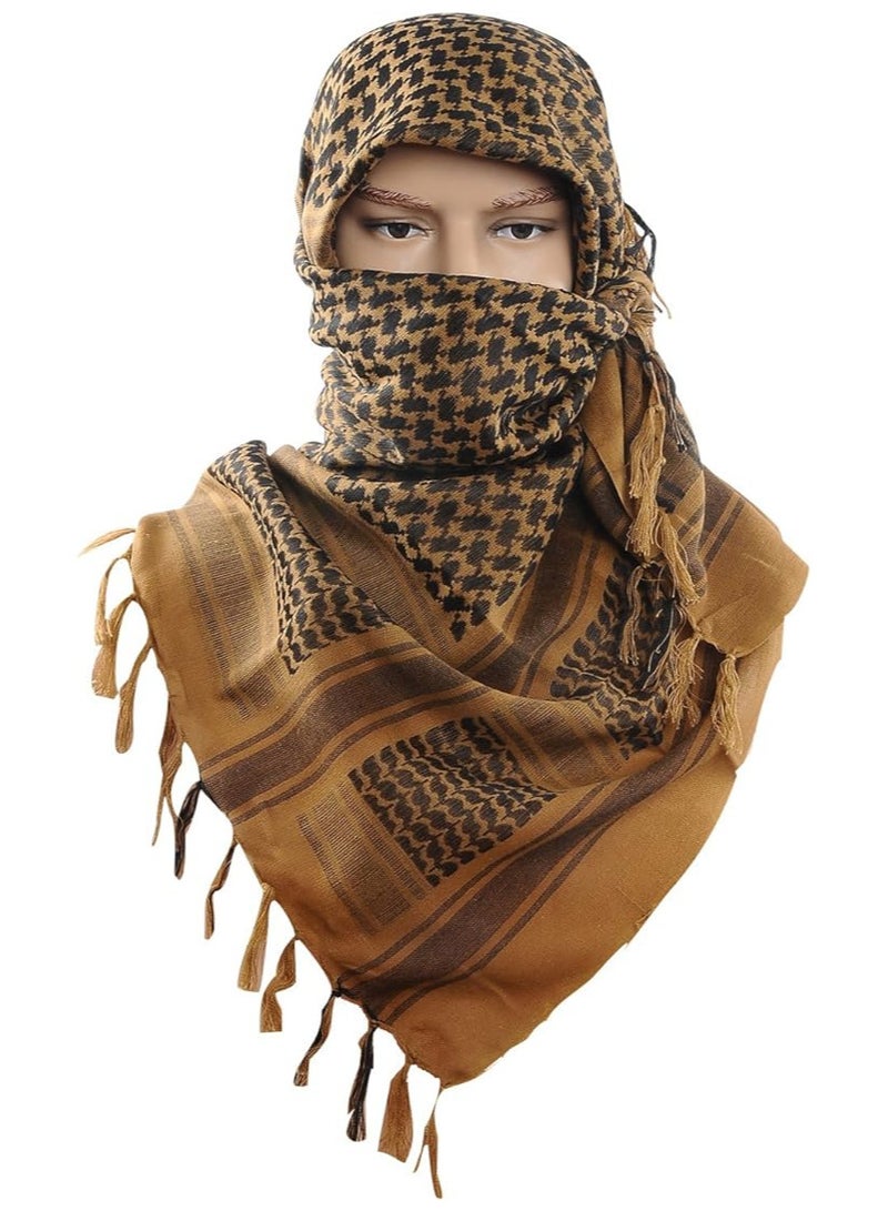 Military Tactical Desert Keffiyeh Scarf Head Neck Scarf Cotton Scarves - Image 1