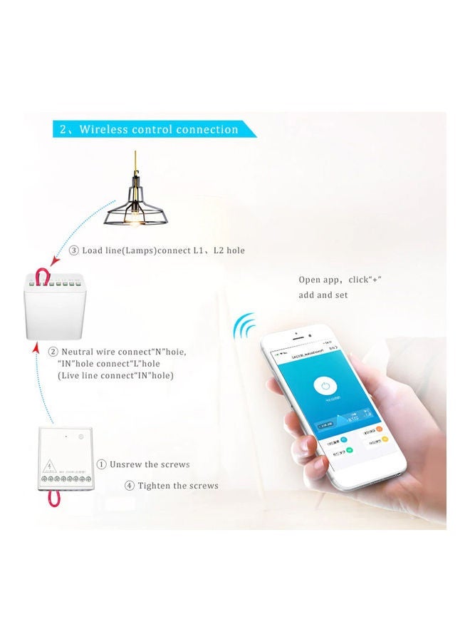 NIBEMINENT Two-Way Module White - Image 5