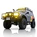 EAZYRC FMS FCX10 110 RC Crawler LC80 SeriesOfficial Toyota LicensedHighPerformance RC Rock Crawler 4X4Two Speed TransmissionMetal ChassisRealistic LED Lights24GHz RC Car for Adults Grey - Image 3