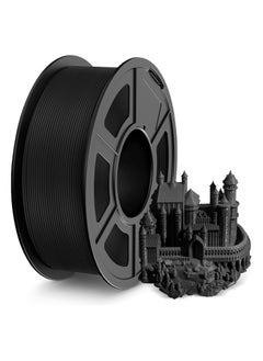 Generic 3D Printer Filament, PLA 1.75mm for Most FDM 3D Printer, High Fluidity, High-Speed Printing, Neatly Wound PLA Filament, Dimensional Accuracy +/- 0.02 mm, 1 kg Spool, Black  - Image 1