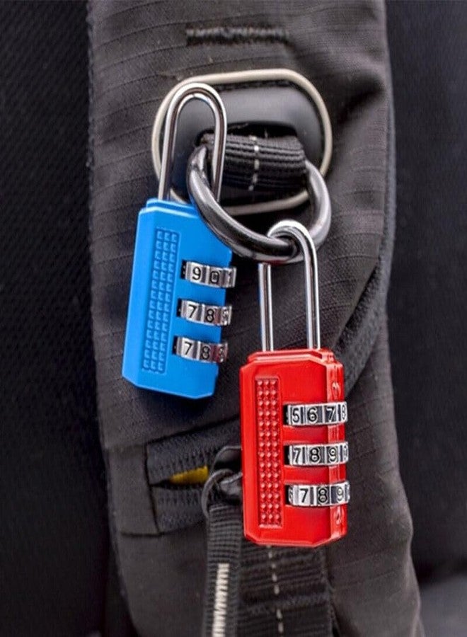 Eis 3 Digit Number Locks for Luggage Bag Travelling Password Locks Combination || Padlock Lock for Home/Shop/Office/Store/Farmhouse || Luggage Lock - Image 5