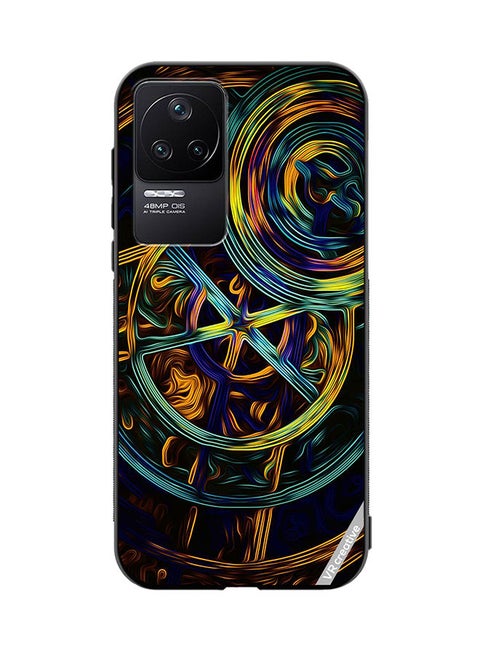 Protective Case Cover For Xiaomi Redmi K40S Abstract Design Multicolour