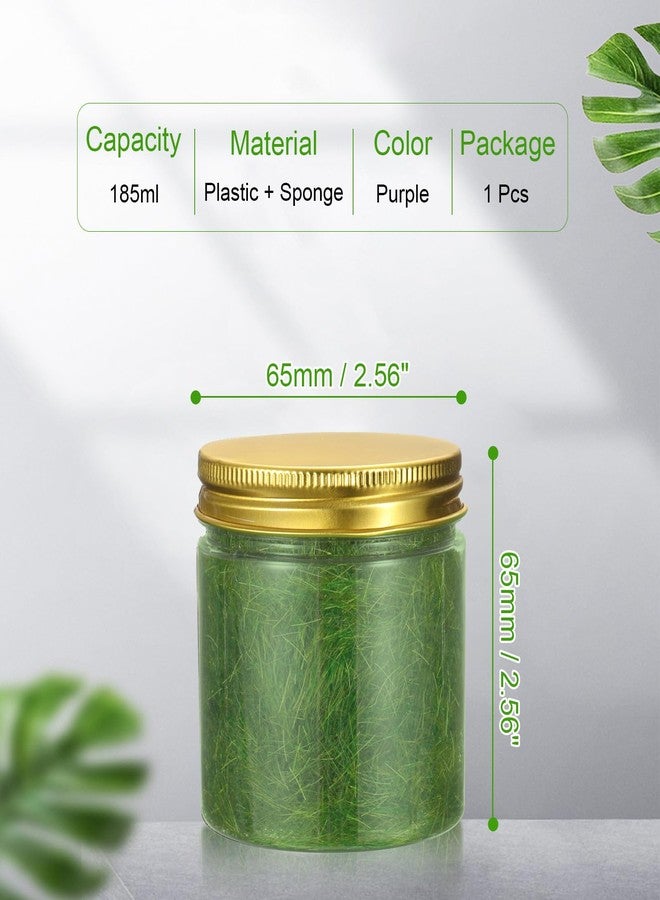 CoCud Model Grass Terrain Powder, 185ml Capacity, Fake Miniature Flower Grass Tree 8mm Nylon Bitter Lemon - (Applications: DIY Dollhouse Fairy Garden Model Railway Landscape) - Image 2