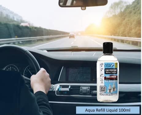 CERO ® Aqua fresh Car Perfume Refill Liquid For All Brands Of Vaporiser Machines (100ml) - Image 3