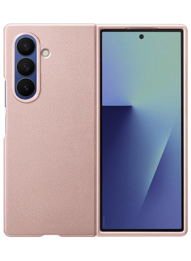 CATANES Leather Case Cover for Samsung Galaxy Z Fold 7, Kindsuit Case Slim and sleek - Pink - Image 4