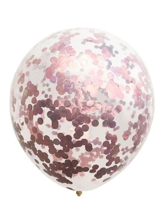 Sharpdo 20-Piece Glitter Confetti Birthday Balloons Set 12inch