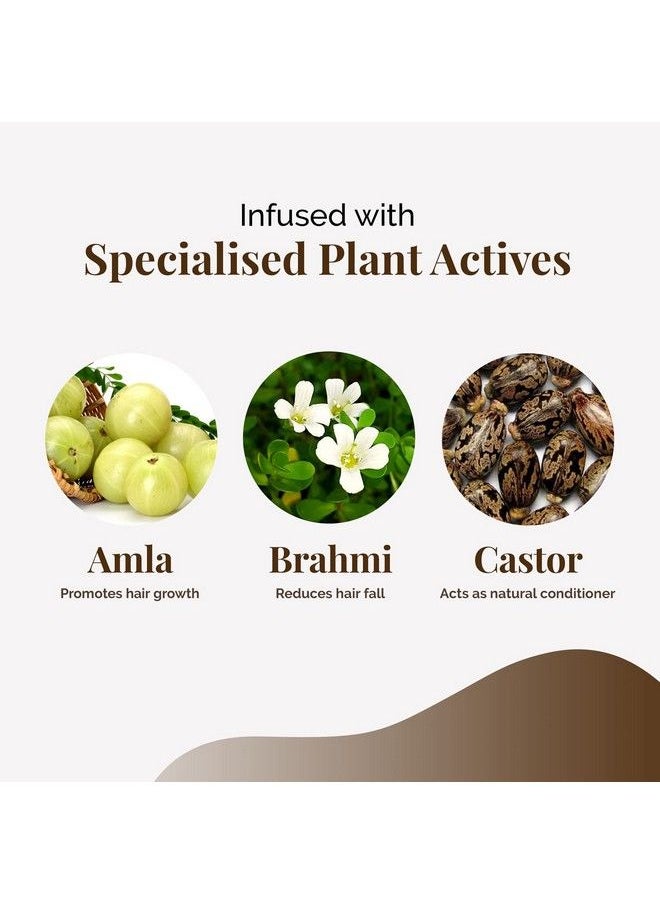 Life & Pursuits - Organic Amla Brahmi Hair Oil 100 Ml For Hair Growth Strong & Healthy Hair With Bhringraj Triphala Hibiscus Sesame Coconut Castor & Sunflower Oil (Packaging May Vary) - Image 1
