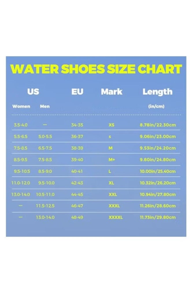 Water Shoes for Women Men , barefoot quick-dry Aqua Water Socks Slip-on Swim Beach Shoes for Snorkeling Surfing Kayaking Beach Walking Yoga.Beach shoes, applicable scenes: diving, creek, rafting, water parks, wading, snorkeling, catching the sea, yoga, swimming, non-slip anti-cutting. - Image 4
